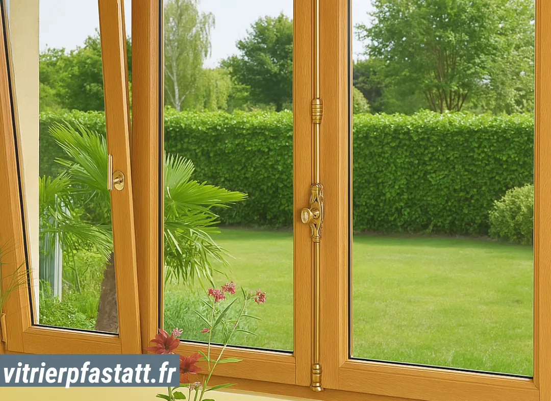 Installation de fenêtre en bois sur mesure Pfastatt