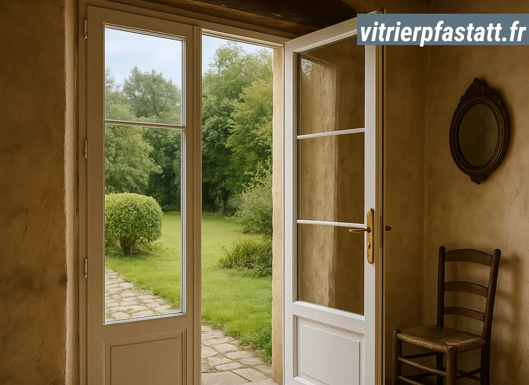 Installation de fenêtre en PVC Pfastatt